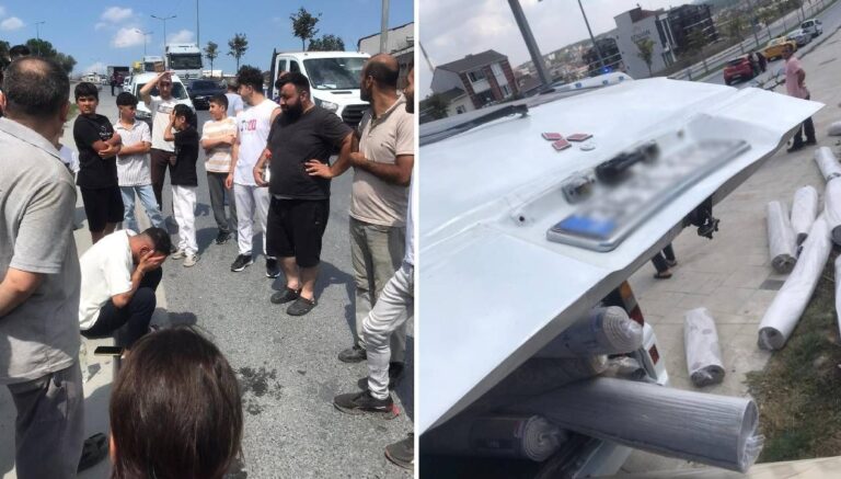 kontrolden cikan minibus duragin yaninda bekleyen kadina carpti 6CeJCnjW