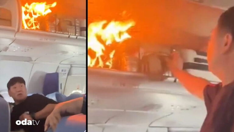 havada panik anlari bagaj alev aldi ucak acil inis yapti NuAct9qq.jpg