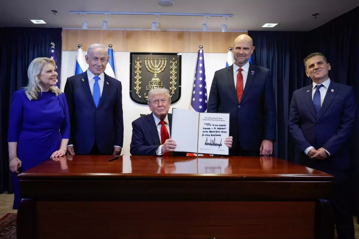trump israil meclisinde hedeflerini paylasti Z2Vrr248.jpg