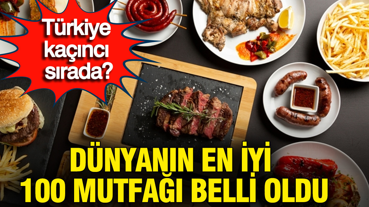 Dünyanın En İyi 100 Mutfağı Açıklandı: Türkiye Hangi Sırada?
