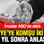 Turkiyeye komsu iki ulke 23 yil sonra anlasti imzalar abdde atildi ZQ2fE4SK